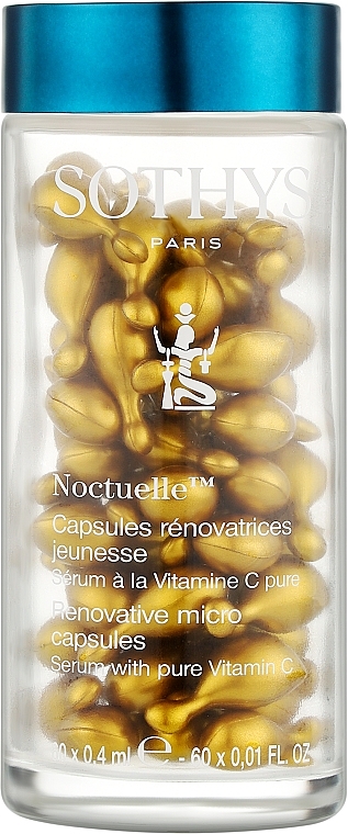 Erneuerungskonzentrat in Kapseln mit Vitamin C - Sothyys Noctuelle Renovative Micro Capsules Serum With Pure Vitamin C — Bild N1