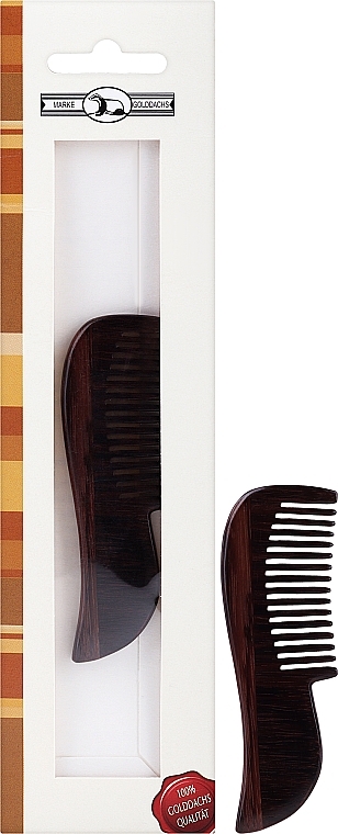 Haarkamm 16,4 cm - Golddachs Comb — Bild N2