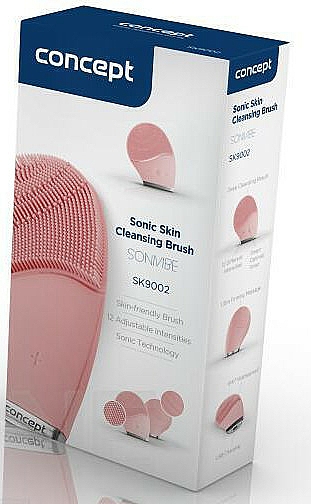 Massage-Gesichtsreinigungsbürste rosa - Concept Sonivibe SK9002 Sonic Skin Cleansing Brush — Bild N5