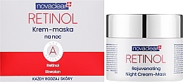 Verjüngende Nachtcrememaske für das Gesicht - Novaclear Retinol Rejuvenating Night Cream-Mask — Bild N2