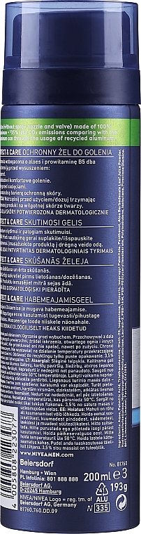 Feuchtigkeitsspendendes Rasiergel - NIVEA Men Protecting Shaving Gel — Bild N4