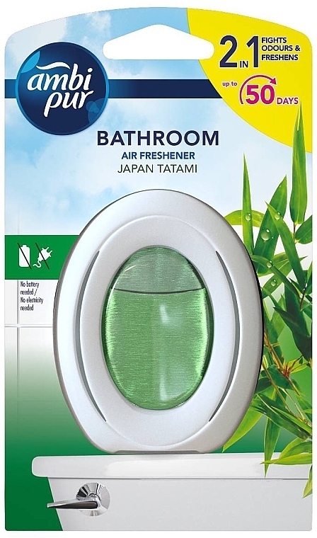 Lufterfrischer für Badezimmer - Ambi Pur Bathroom Japan Tatami Scent — Bild N1