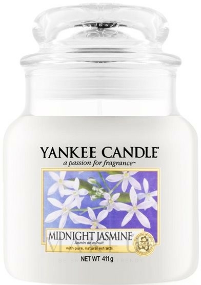 Duftkerze im Glas Midnight Jasmine - Yankee Candle Midnight Jasmine Jar — Bild 411 g