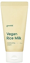 Düfte, Parfümerie und Kosmetik Feuchtigkeitsspendende Gesichtscreme - Goodal Vegan Rice Milk Moisturizing Cream