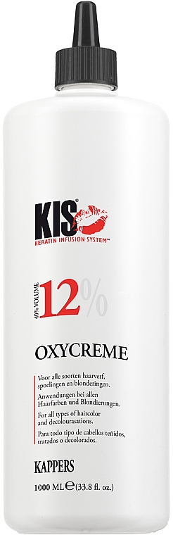 Entwicklerlotion bei allen Haarfarben und Blondierungen 12% - Kis Care OxyCreme — Bild N1