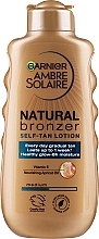 Düfte, Parfümerie und Kosmetik Bräunende Körperlotion - Garnier Ambre Solaire Natural Bronzer Self Tan Lotion