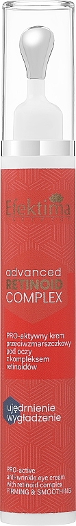 Anti-Falten-Creme für die Augenpartie - Efektima Advanced Retinoid Complex — Bild N1