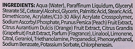 Körpermilch mit Zitrusfrüchten, Pfirsich und Vitamin C - Dicora — Bild N3