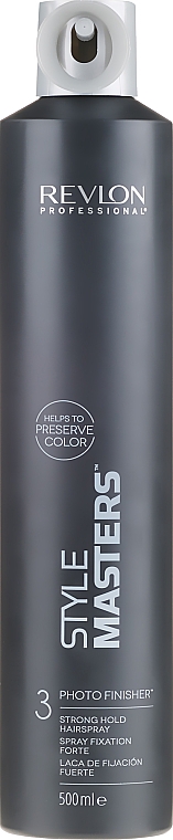 Haarspray Starker Halt - Revlon Professional Style Masters Photo Finisher Hairspray-3 — Foto N1