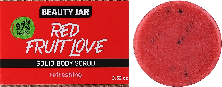 Körperpeeling - Beauty Jar Red Fruit Love  — Bild N1