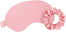 Schlafset Pfirsich in einer Geschenkbox - MAKEUP Gift Set Pink Sleep Mask, Scrunchie, Ear Plugs — Bild N2