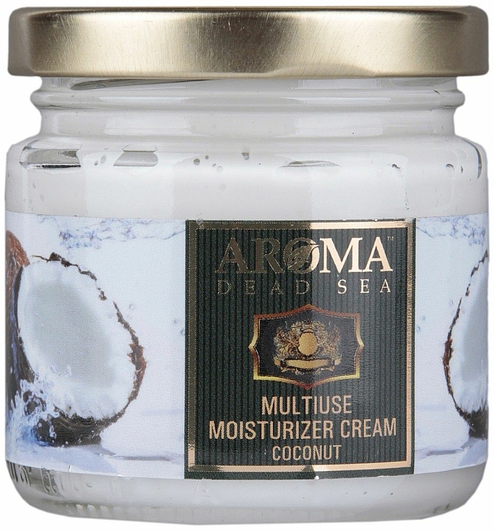 Universelle feuchtigkeitsspendende Creme mit Kokosnussduft - Aroma Dead Sea Multiuse Cream