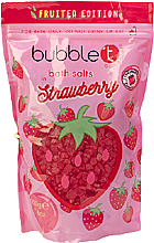 Düfte, Parfümerie und Kosmetik Badesalz mit Erdbeere - Bubble T Cosmetics Strawberry Bath Salt