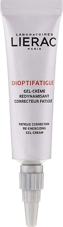Energiespendende Augengel-Creme zur Korrektur von Müdigkeitserscheinungen - Lierac Dioptifatigue Fatigue Correction Re-Energizing Gel-Cream — Bild N2