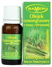 Düfte, Parfümerie und Kosmetik Natürliches ätherisches Öl Zitronengras - Bamer Lemongrass Oil