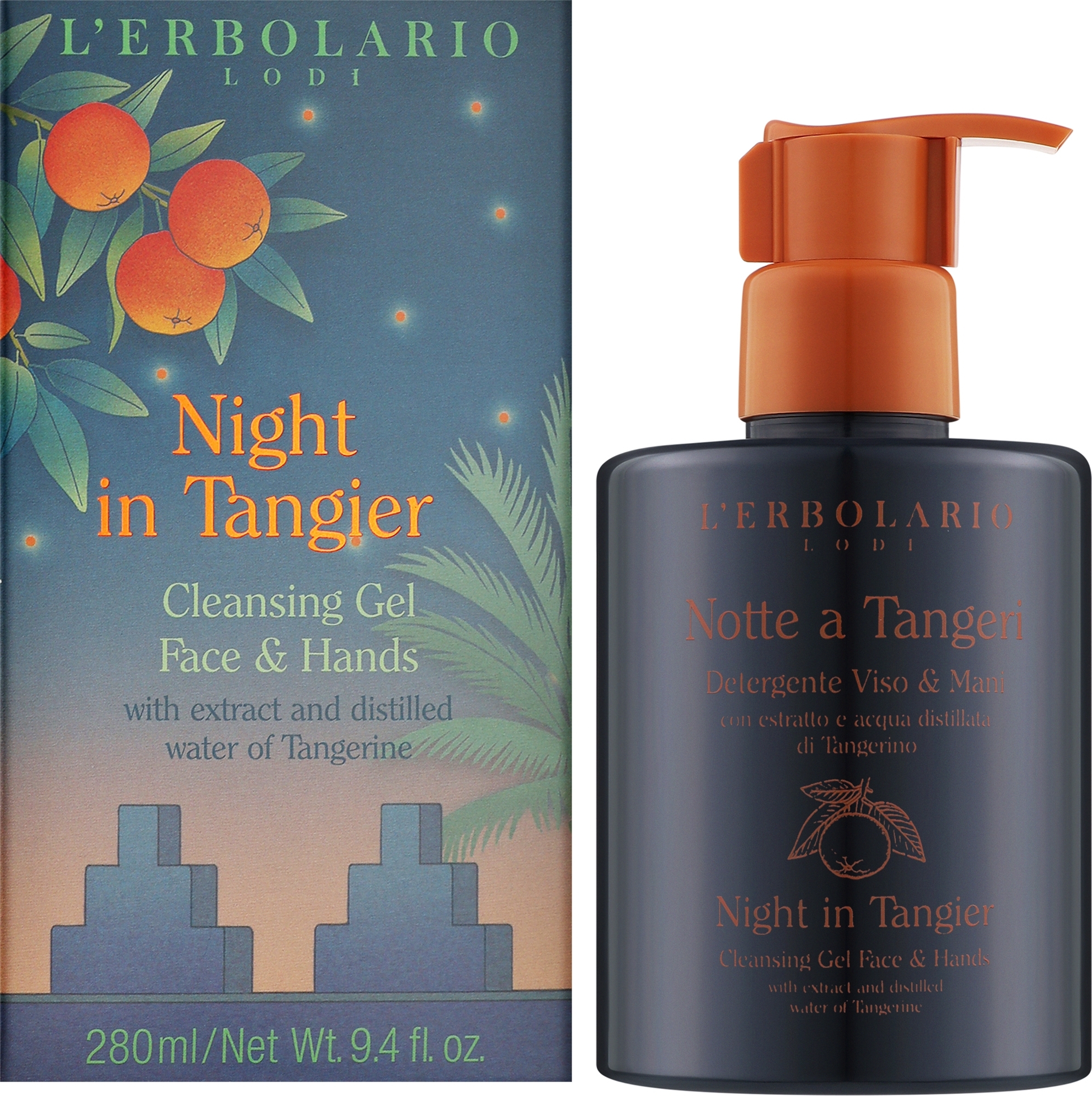 L'Erbolario Notte a Tangeri - Gel für Gesicht und Hände — Bild 280 ml