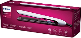 Haarglätter blau - Philips Straightener Series 5000 BHS520/00  — Bild N2