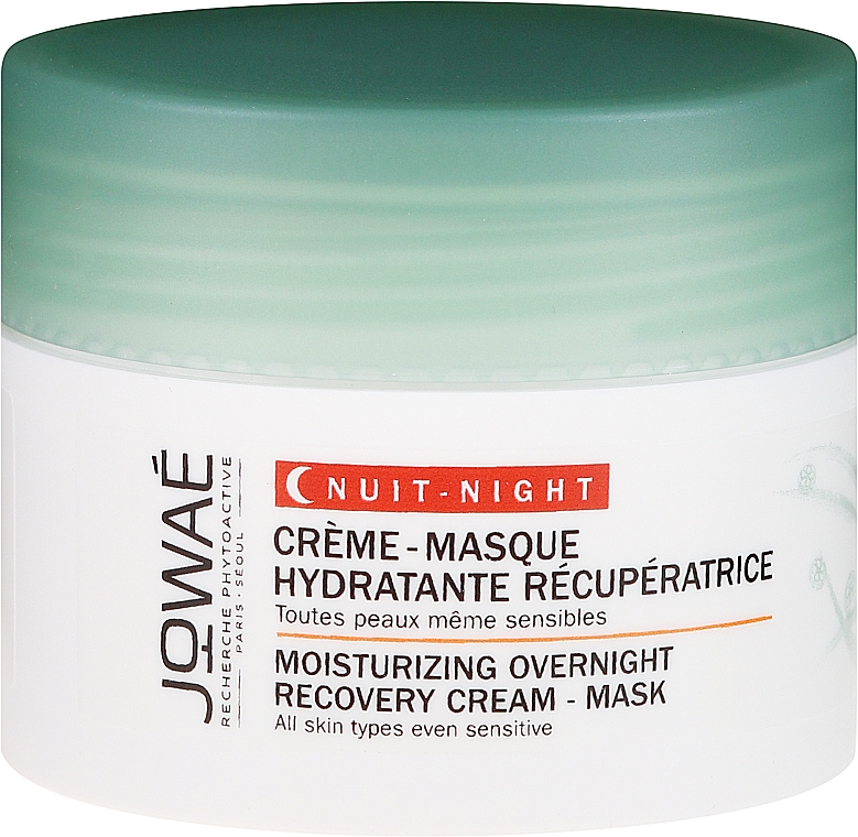 Feuchtigkeitsspendende Creme-Maske für das Gesicht - Jowae Moisturizing Overnight Recovery Cream-Mask — Bild N1