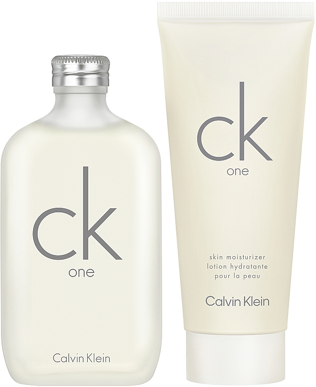 Calvin Klein CK One	 - Duftset (Eau de Toilette 200ml + Körperlotion 200ml)  — Bild N1