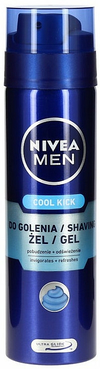 Erfrischendes und kühlendes Rasiergel - NIVEA MEN Fresh Active Shaving Gel