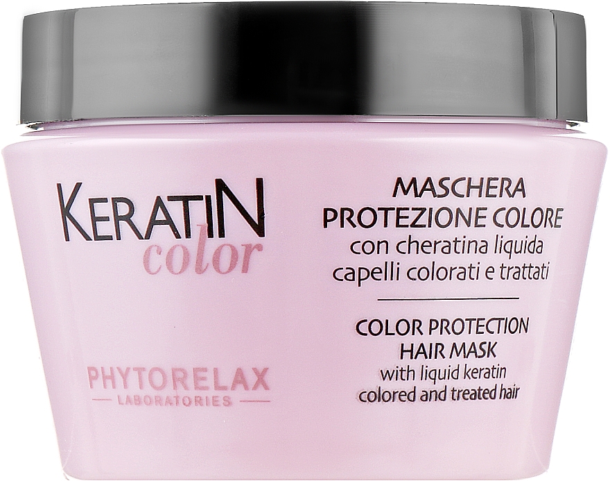 Maske für coloriertes Haar - Phytorelax Laboratories Keratin Color Protection Hair Mask — Bild N1