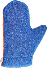 Massage-Handschuh Aqua 6021 blau-orange - Donegal Aqua Massage Glove — Bild N1