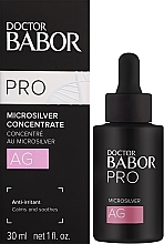 Konzentrat für das Gesicht mit Mikrosilberpartikeln - Babor Doctor Babor PRO AG Microsilver Concentrate — Bild N2