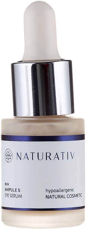 Serum für die Augenpartie - Naturativ ecoAmpoule 5 Eye Serum — Bild N1