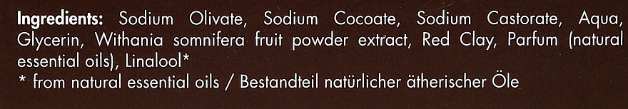 Handgemachte natürliche Pflanzenöl-Seife für reife Haut mit Schlafbeere - Apeiron Ashwaganda Plant Oil Soap — Bild N4