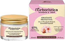 Creme gegen erste Falten mit Mandelöl - L'Erboristica Creme Viso Prime Rughe von Athena — Bild N1