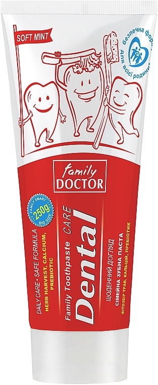 Zahnpasta - Family Doctor Dental Care Toothpaste — Bild N1