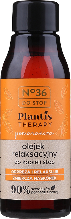 Entspannendes und weichmachendes Fußöl mit Orange - Pharma CF No.36 Plantis Therapy Foot Oil — Bild N2