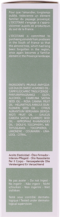 Geshmeidiges Körperöl mit Mandelöl - L'Occitane Almond Supple Skin Oil — Bild N3