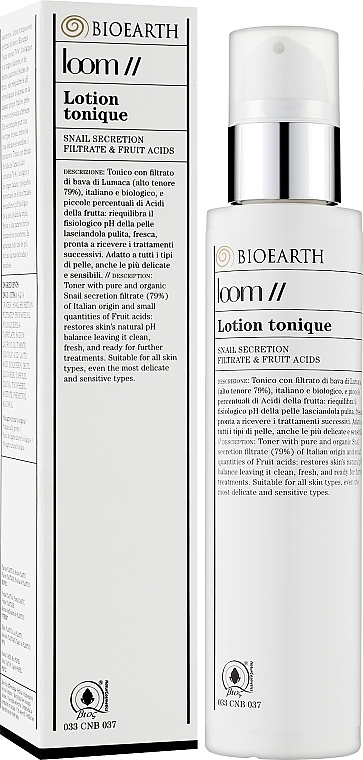 Gesichtstonikum - Bioearth Loom Lotion Tonic  — Bild N2