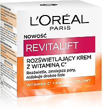 Aufhellende Creme mit Vitamin C  - L'Oreal Paris Revitalift Vitamin C Brightening Cream  — Bild N5