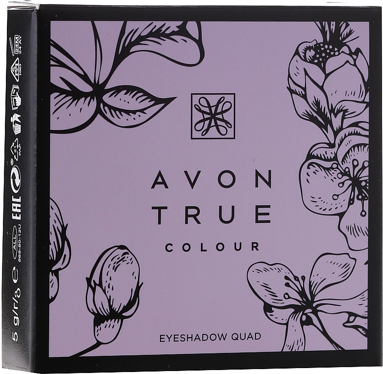 Lidschatten-Quartett - Avon True Color Eyeshadow Quad — Foto N6