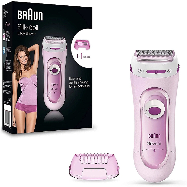 Elektrischer Rasierer für Frauen - Braun Silk-Epil LS5103 — Bild N2