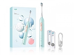 Düfte, Parfümerie und Kosmetik Elektrische Zahnbürste P4 blau - Usmile Sonic Electric Toothbrush P4 Ocean Blue 
