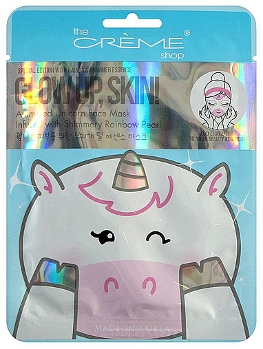 Gesichtsmaske - The Creme Shop Unicorn Glow Up Skin Facial Mask — Bild N1