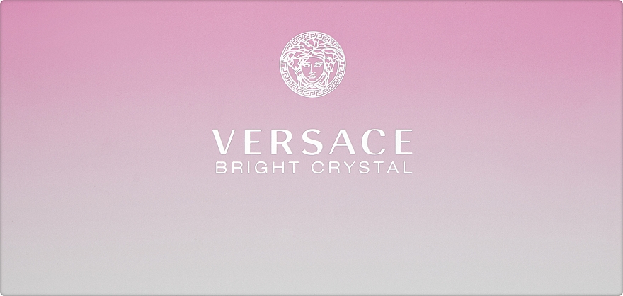 Versace Bright Crystal - Duftset (Eau de Toilette 5ml + Duschgel 25ml + Körperlotion 25ml)