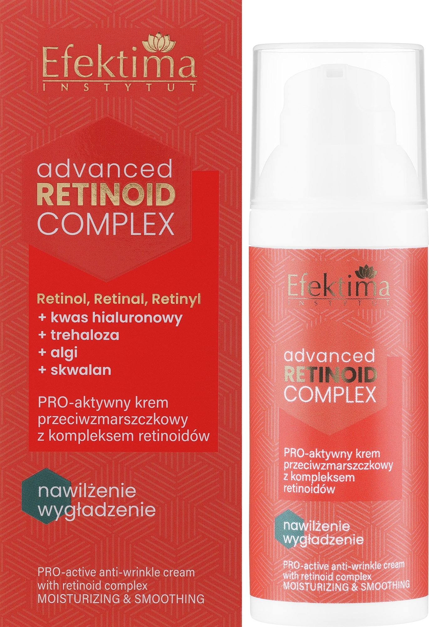 Proaktive Antifalten-Gesichtscreme - Efektima Advanced Retinoid Complex — Bild 50 ml