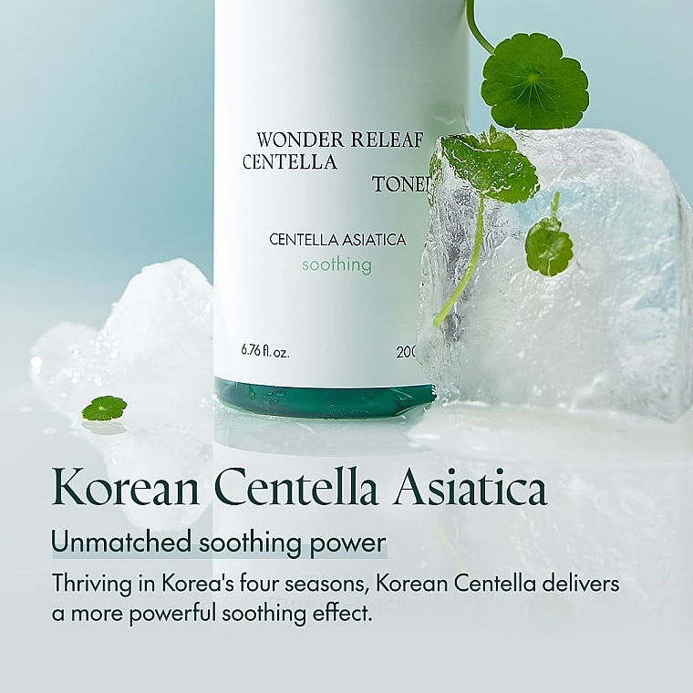 Beruhigender und feuchtigkeitsspendender Gesichtstoner mit Centella Asiatica - Purito Centella Green Level Calming Toner — Bild N4