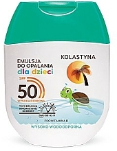 Wasserfeste Sonnenschutzlotion für Kinder SPF 50 - Kolastyna Sun Protection Kids Lotion SPF 50 — Foto N2