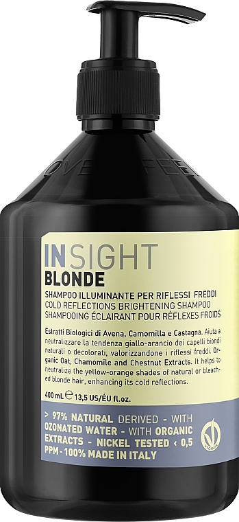 Haarshampoo - Insight Blonde Cold Reflections Shampoo — Bild N1