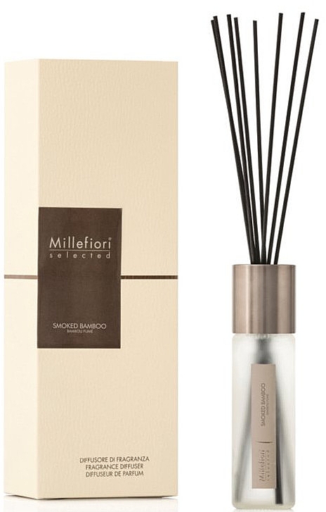 Raumerfrischer - Millefiori Milano Selected Smoked Bamboo Fragrance Diffuser — Bild N2
