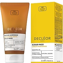 Düfte, Parfümerie und Kosmetik Peeling-Maske 2in1 - Decleor Green Mandarin Scrub Mask