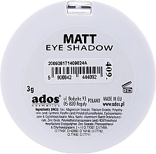 Matte Lidschatten - Ados Matt Effect Eye Shadow — Bild N16