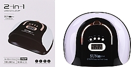 UV-LED-Nagellampe, schwarz und weiß - SUN C4 Plus 256W UVLED Nail Lamp — Bild N3