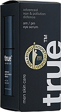 Anti-Aging Augenkonturserum für Männer - True Men Skin Care Advanced Age & Pollution Defence Am/Pm Eye Serum — Bild N2