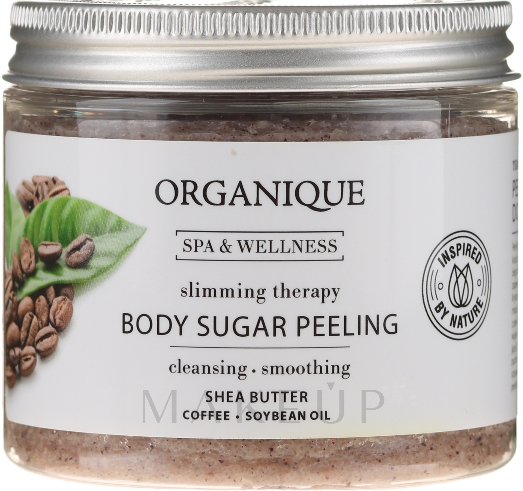 Straffendes Kaffee-Zuckerpeeling für den Körper gegen Cellulite - Organique Spa Therapie Coffee Sugar Peeling — Bild 200 ml